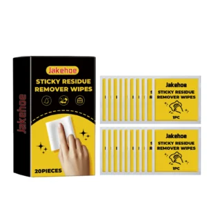 Adhesive Remover Wipes for Glass and Surfaces - Jakehoe