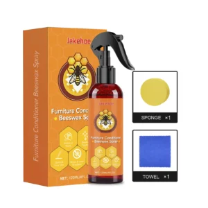 Beeswax Wood Furniture Care Spray for Polishing & Cleaning - Jakehoe